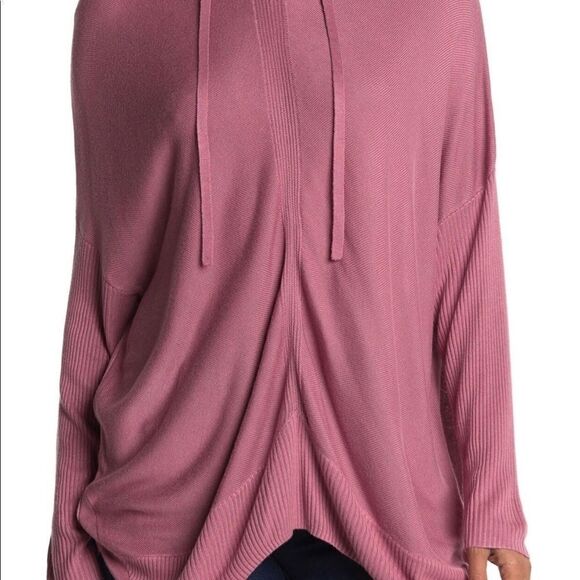 STITCHDROP tunic hoodie gathering front and back sweater size L Barbie c… - Picture 3 of 9